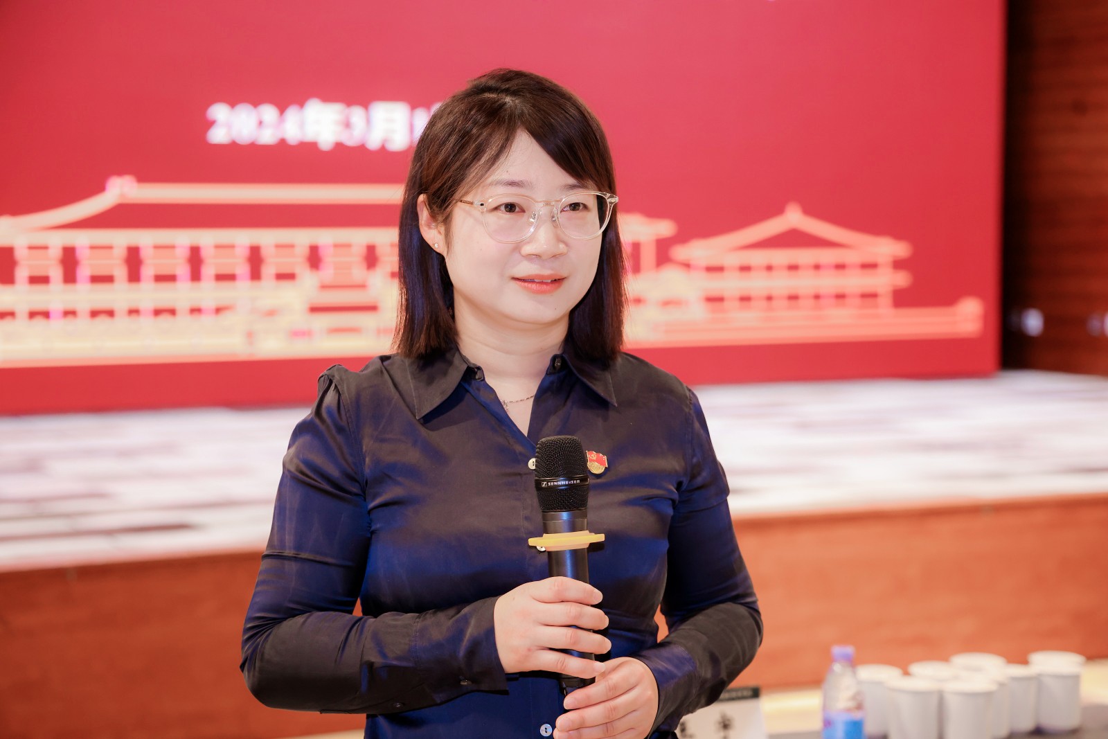 7.血研所邵帅谈演练心得.JPG